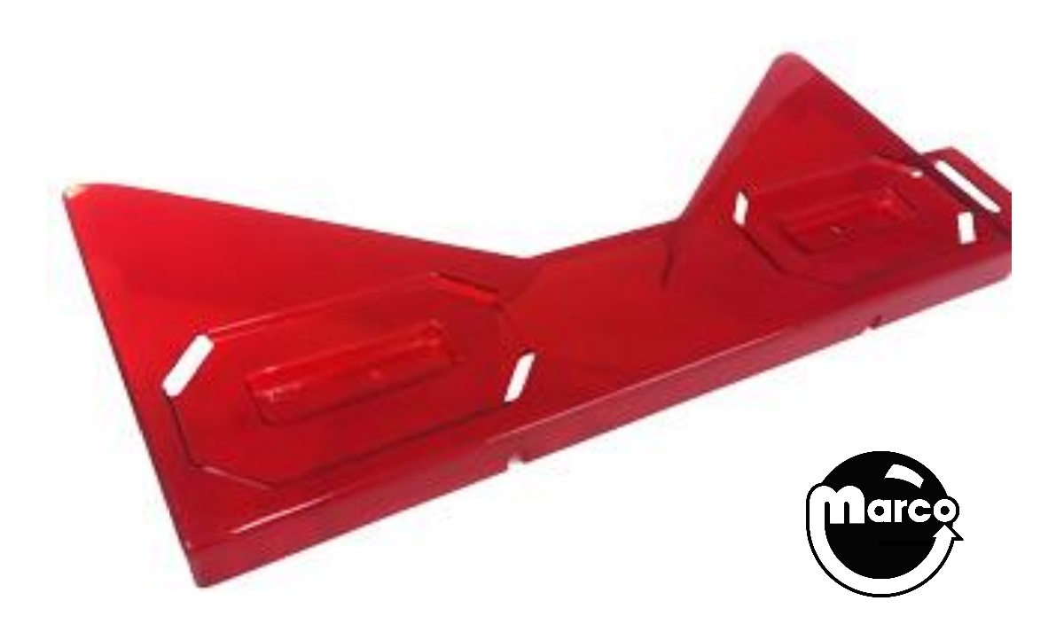 545-9953-02 - Arch - playfield apron Stern plastic red - Marco