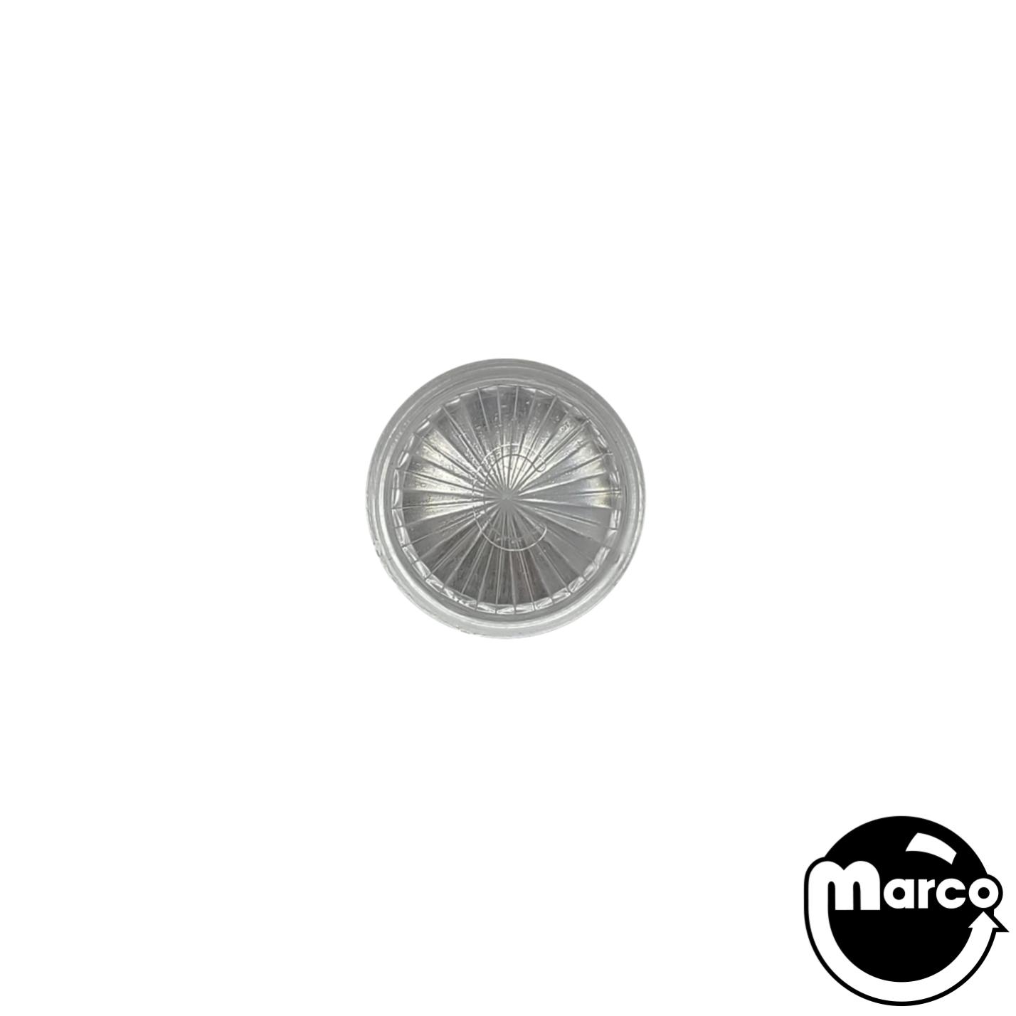 Insert - round 1 inch clear starburst