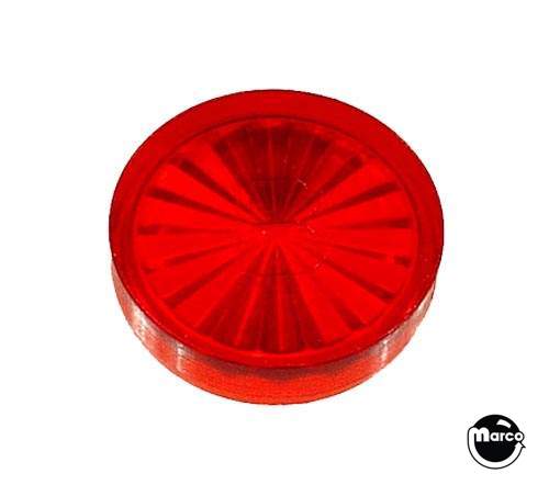 Playfield insert 1" round red