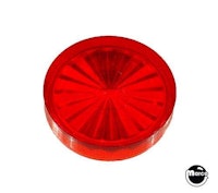 Playfield insert 1" round red