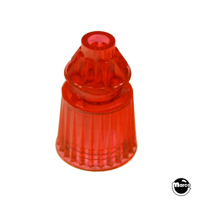 Post - 1-1/16 inch orange fluorescent star