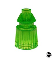 Post - 1-1/16 inch green fluorescent star post