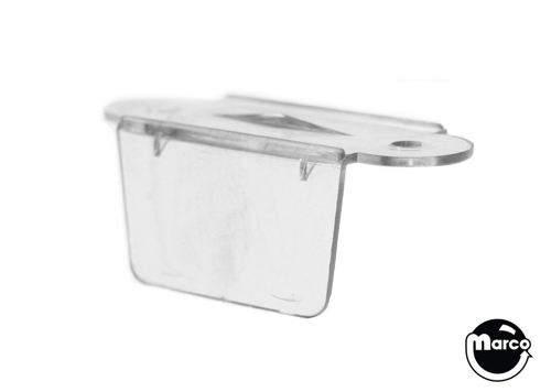 Lane guide - 2-1/8 inch clear single side