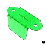 Lane guide - 2-1/8" green single