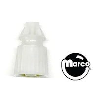Post 1-1/16 inch white star post