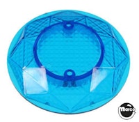 Faceted Pop Bumper Cap - BLUE