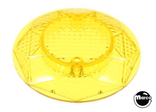Faceted Pop Bumper Cap - YELLOW