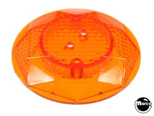 Faceted Pop Bumper Cap - ORANGE