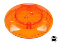 Pop bumper cap - orange w/holes