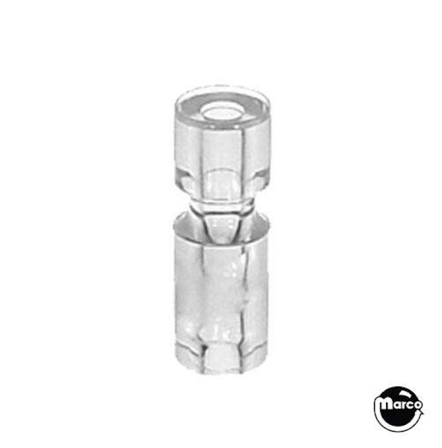 Post narrow 1-1/16 inch clear plastic