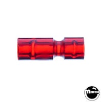 Post narrow 1-1/16 inch red plastic