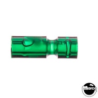 Post narrow 1-1/16 inch green plastic