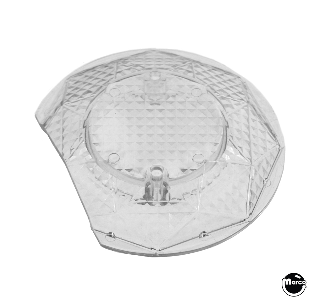 Pop bumper cap - clear cut 2 inch