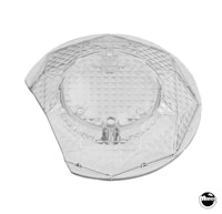 Pop bumper cap - clear cut 2 inch