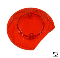Pop bumper cap - red cut 2 inch