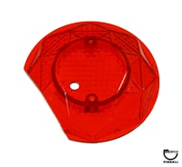 Pop bumper cap - red cut 2 inch
