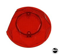 Pop bumper cap - red cut 1-3/4
