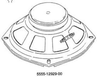 Speaker 6 inch - 4 ohm  25 watt