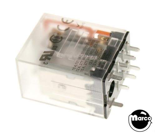 Relay - 12 volt cube style LY2-0-DC12	LYQ2-0-GE