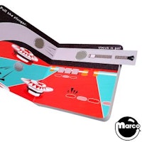 Interactive pinball-themed sliding board book