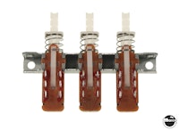 Service switch 3 bank pushbutton