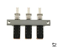 Service switch 3 bank pushbutton