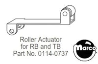 Switch actuator - roller actuator