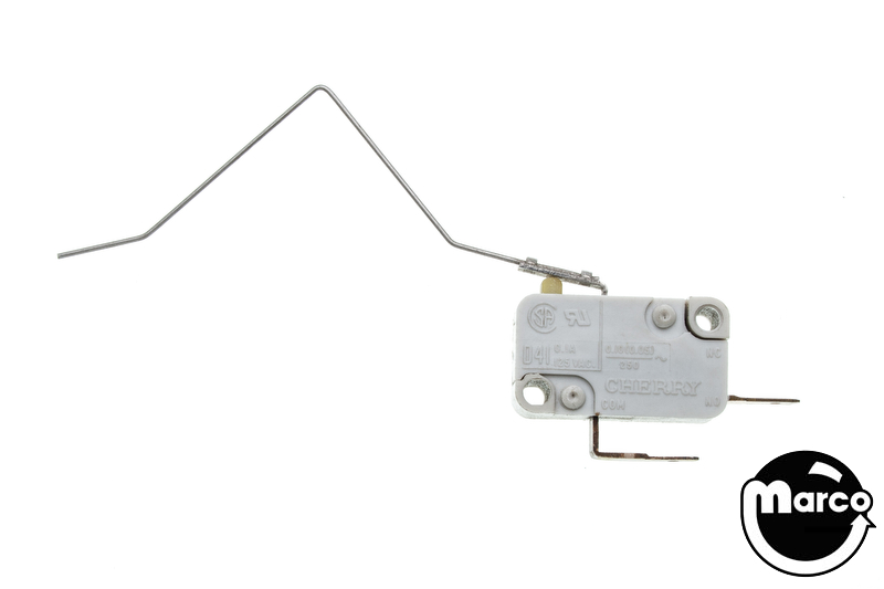 Switch miniature with rollover wire