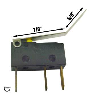 Switch - sub-miniature formed lever actuator