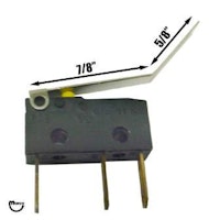 Switch - sub-miniature formed lever actuator
