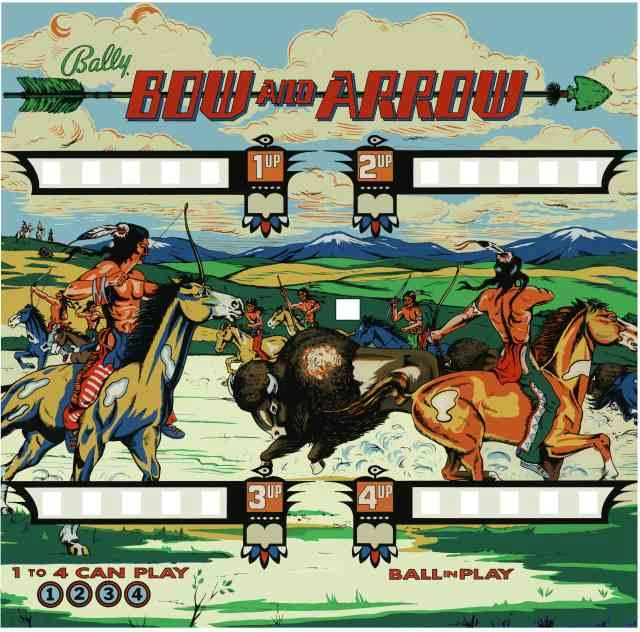 BOW AND ARROW Pinball GX57