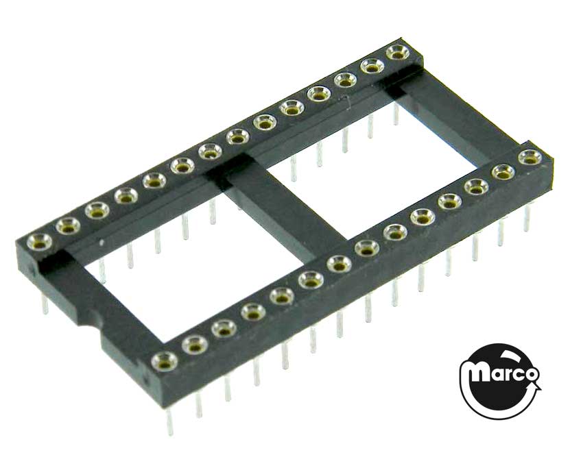 IC Socket - 28 pins .600 inch machine pin DIP28