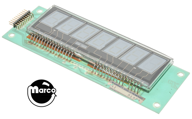 Display PCB - 7 digit satellite