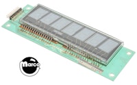 Display PCB - 7 digit satellite