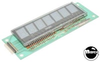 Display PCB - 7 digit satellite