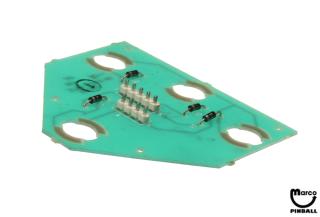 Pcb - 4 lamp board