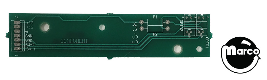 Flipper opto PCB switch - metal