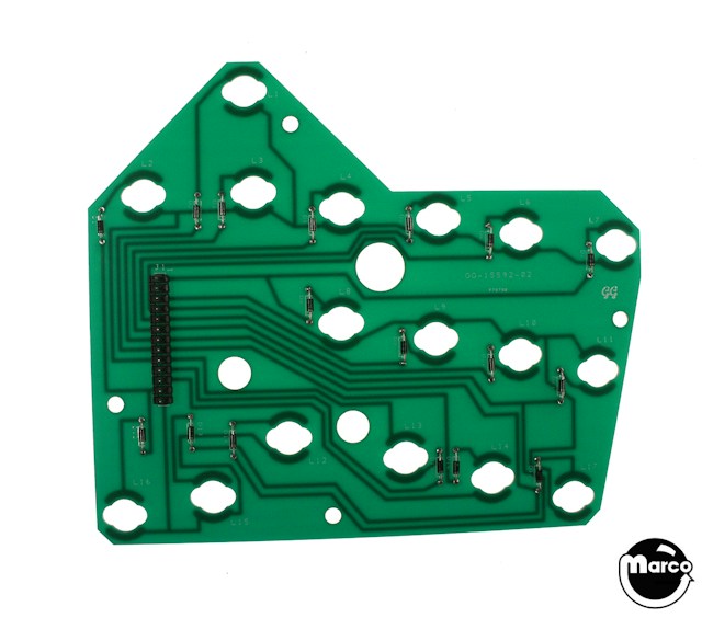 MONSTER BASH (Williams) Lamp pcb 17 lamp