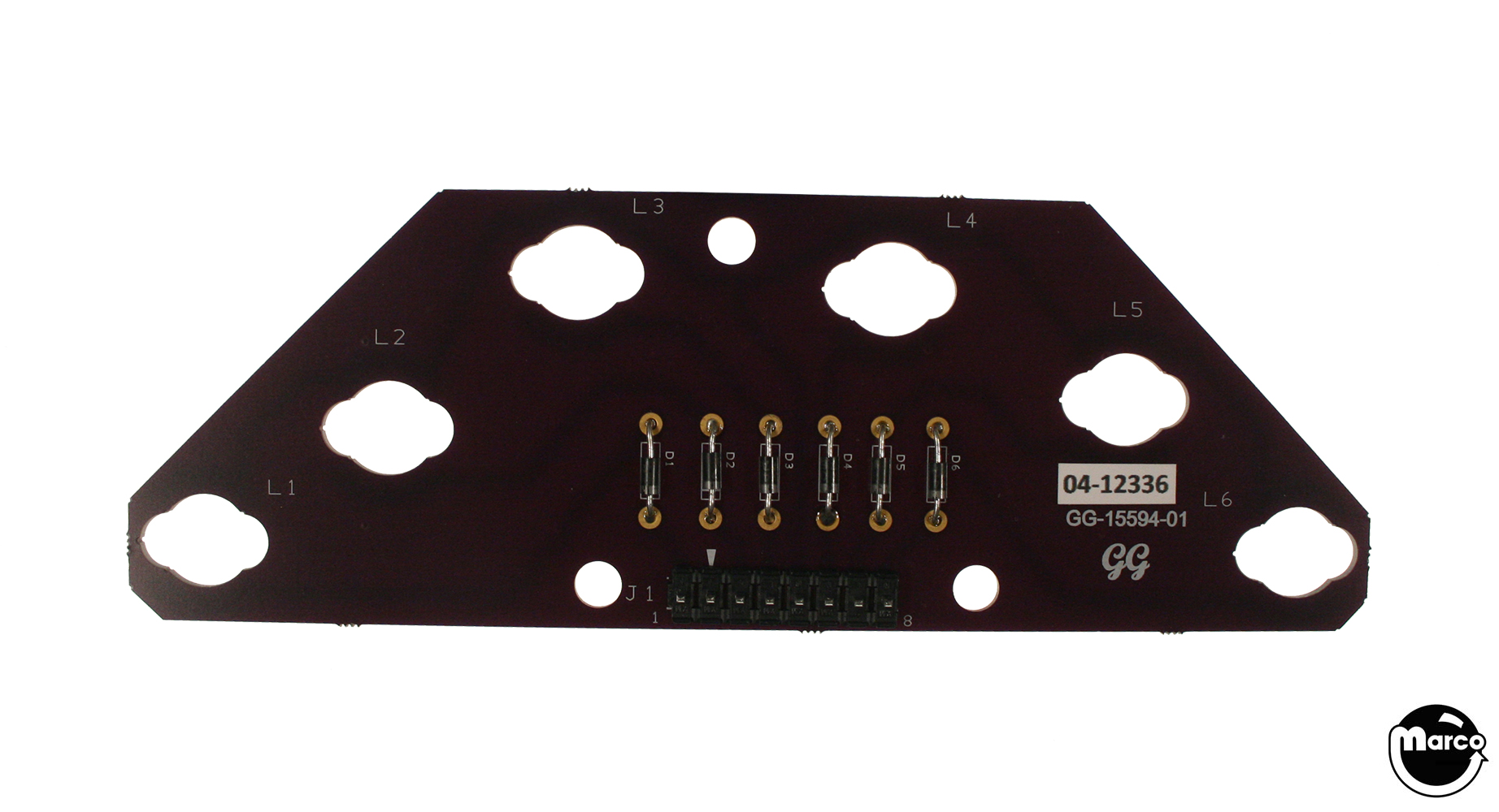 MONSTER BASH (Williams) 6 lamp PCB