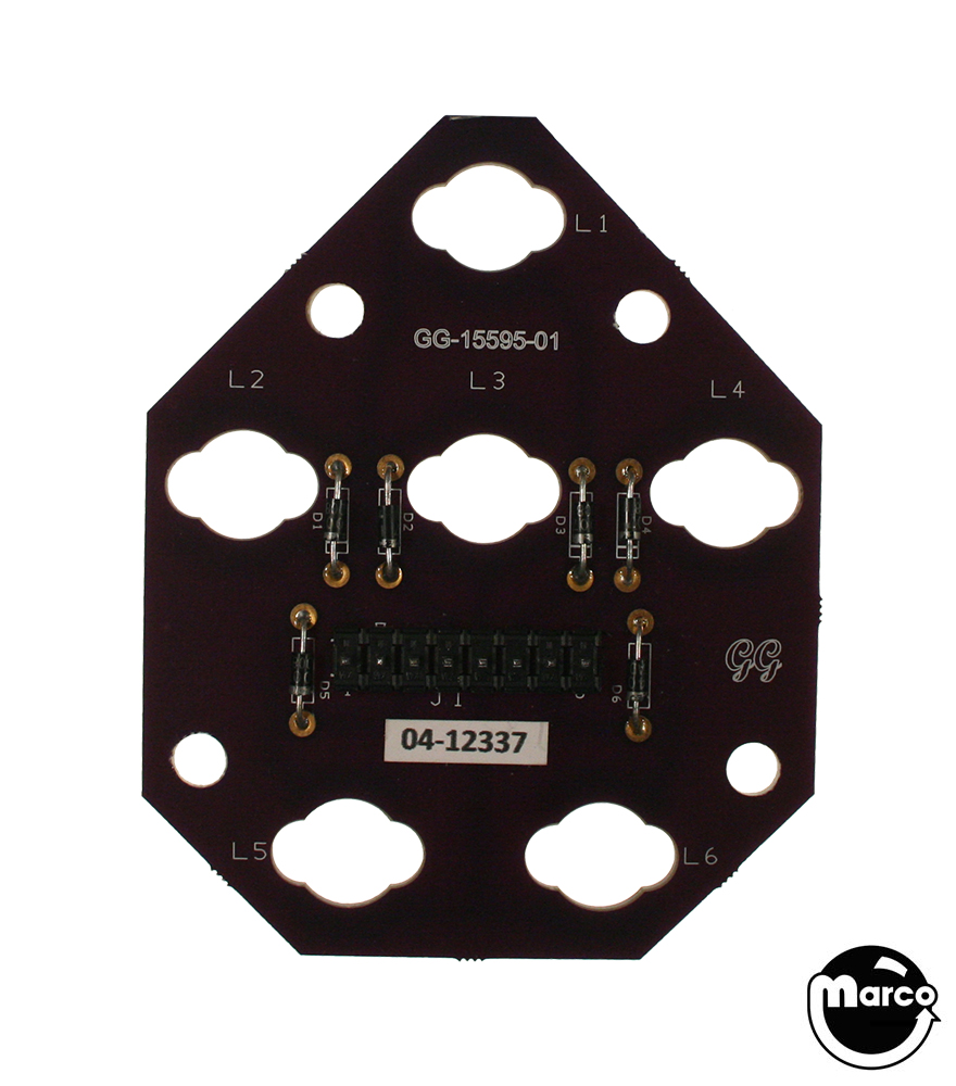 MONSTER BASH (Williams) Lamp 6 PCB