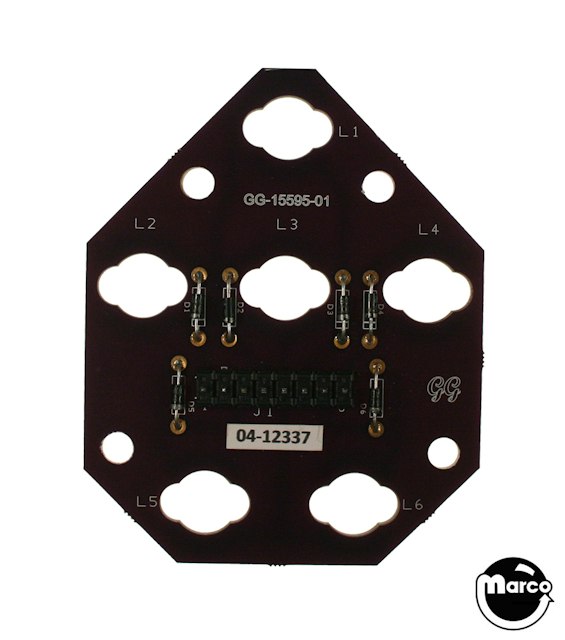 MONSTER BASH (Williams) Lamp 6 PCB