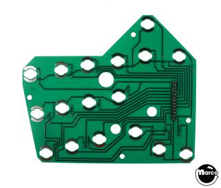 MONSTER BASH (Williams) Lamp pcb 17 lamp