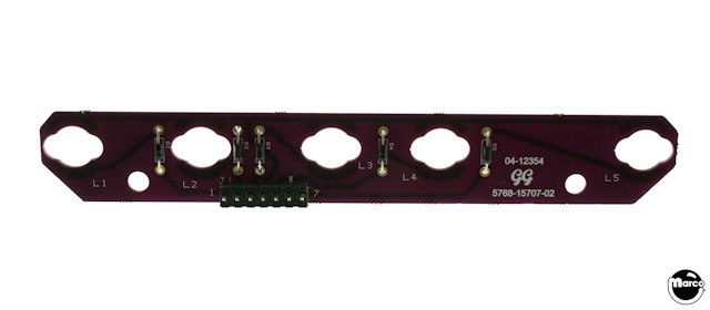 MONSTER BASH (Williams) 5 lamp PCB