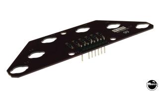 MONSTER BASH (Williams) 6 lamp PCB