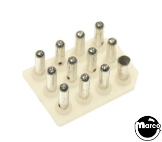 Connector pcb .093 inch 12 position wafer 09-18-5121 CW09312