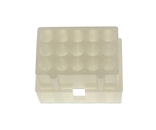 Connector female 15 pos .062 term 03-06-2152