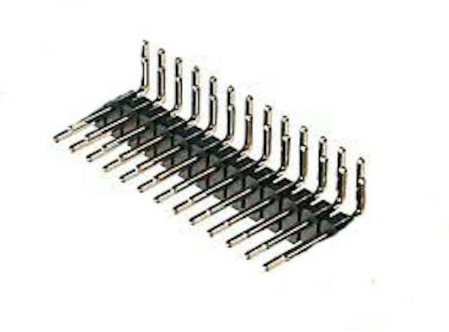 Header - 26 pin .1 inch dual rt angle 2 x 13