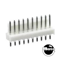 Circuit board header 10h str sq pin. 156 lock 045-5014-10 26-60-4100