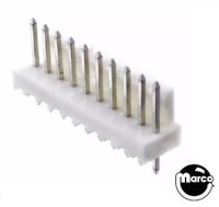 Circuit board header 10h str sq pin. 156 lock 045-5014-10 26-60-4100