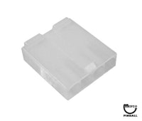 Connector female 4 pin .093 inch terminals